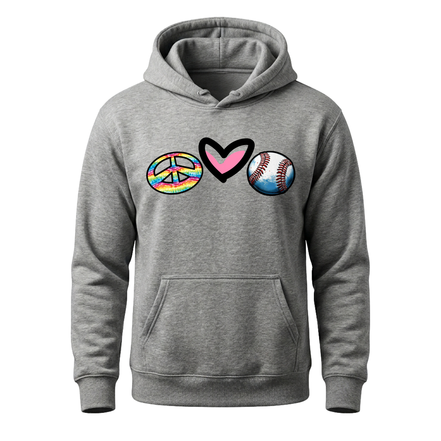 Peace Love Baseball