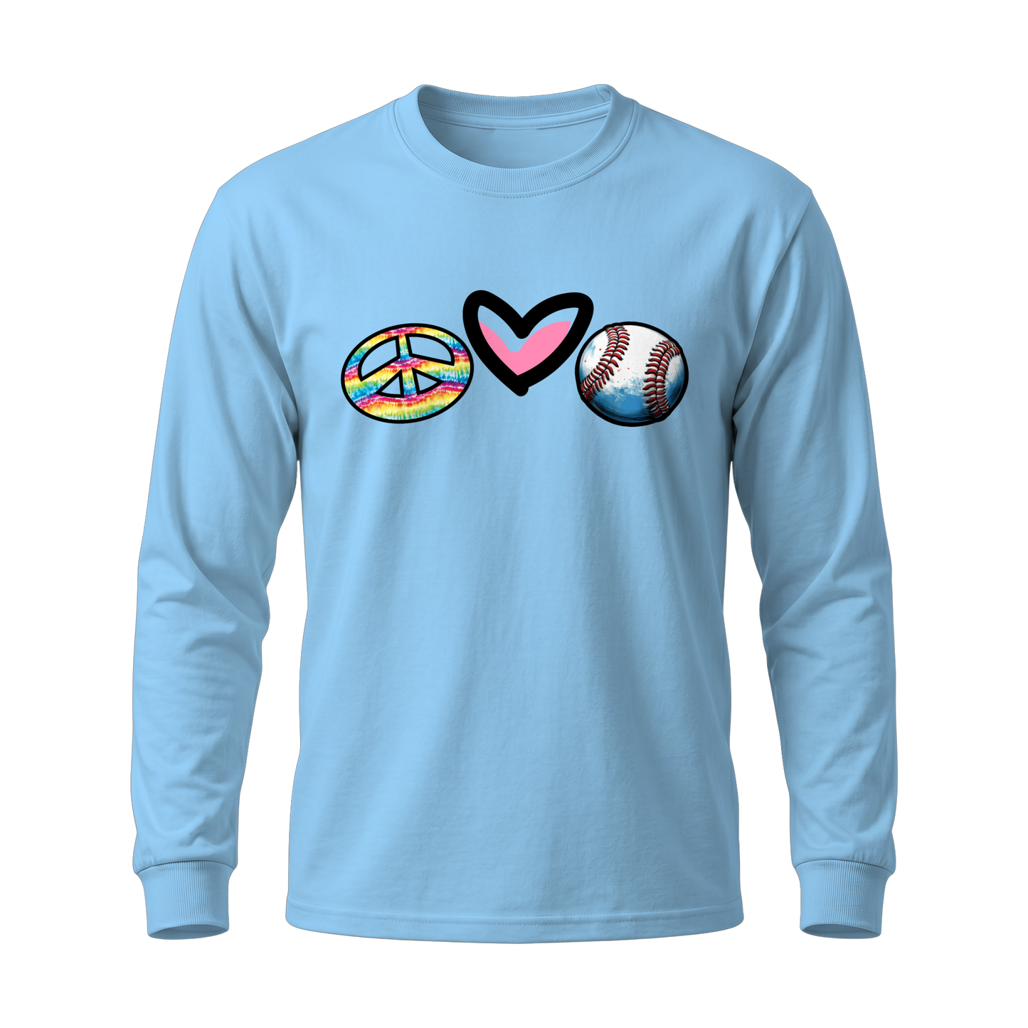Peace Love Baseball