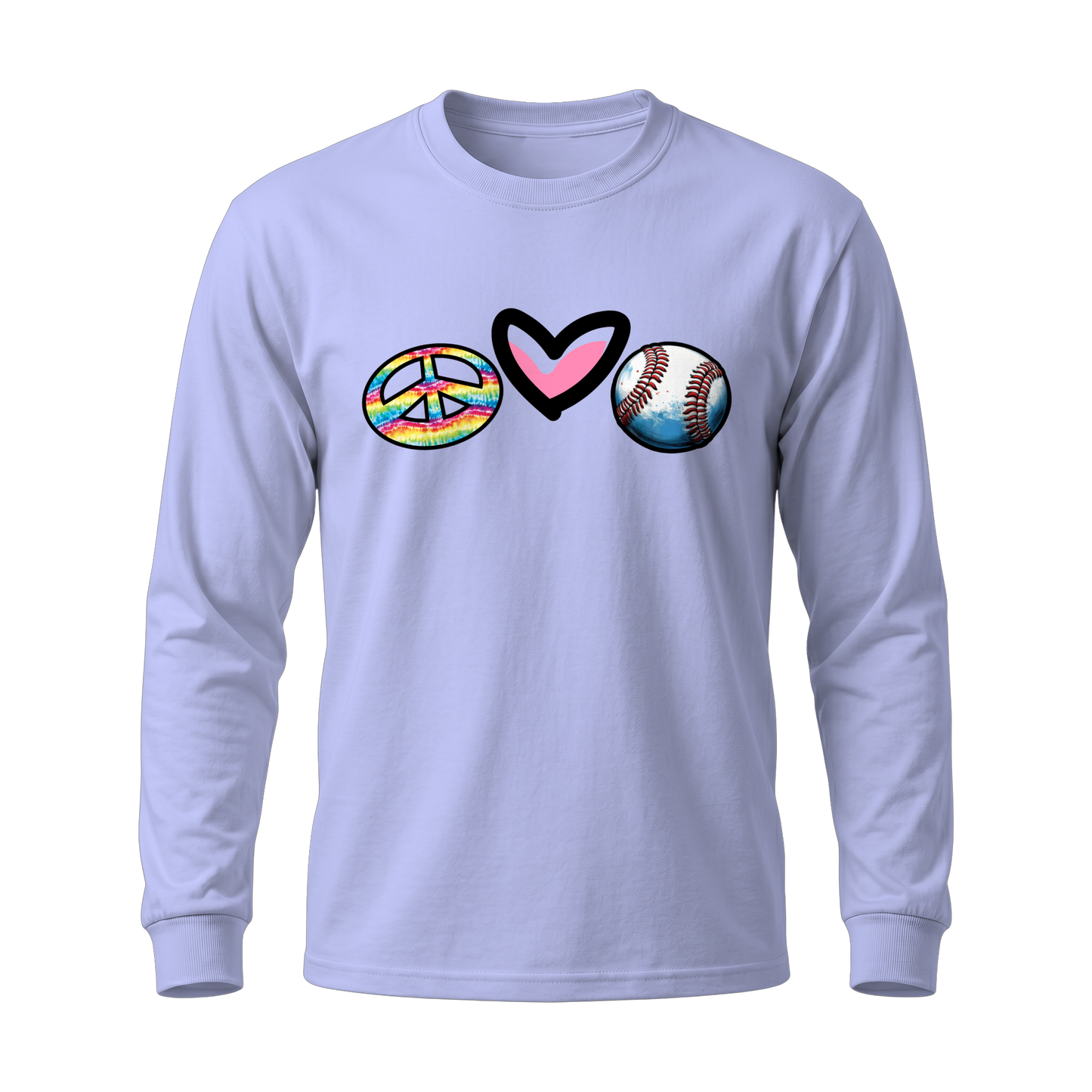 Peace Love Baseball
