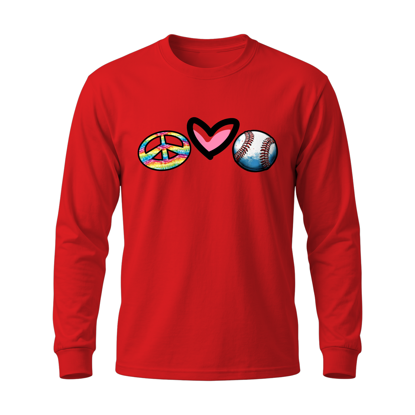 Peace Love Baseball