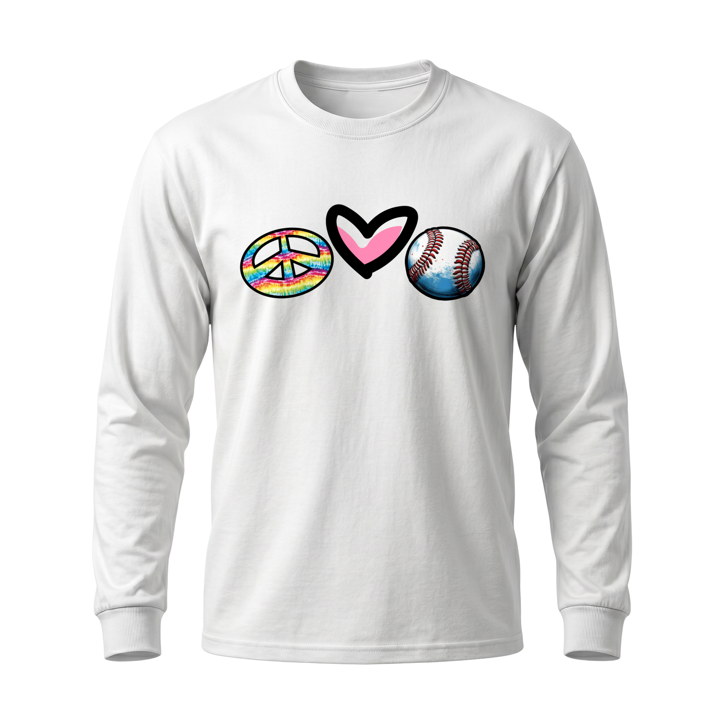 Peace Love Baseball