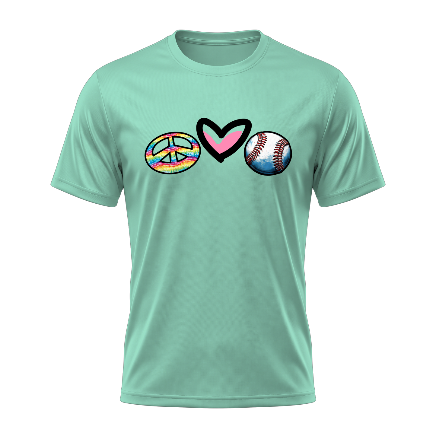 Peace Love Baseball