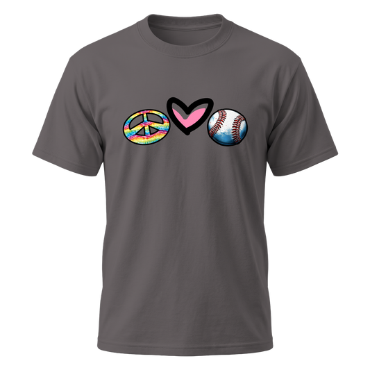 Peace Love Baseball
