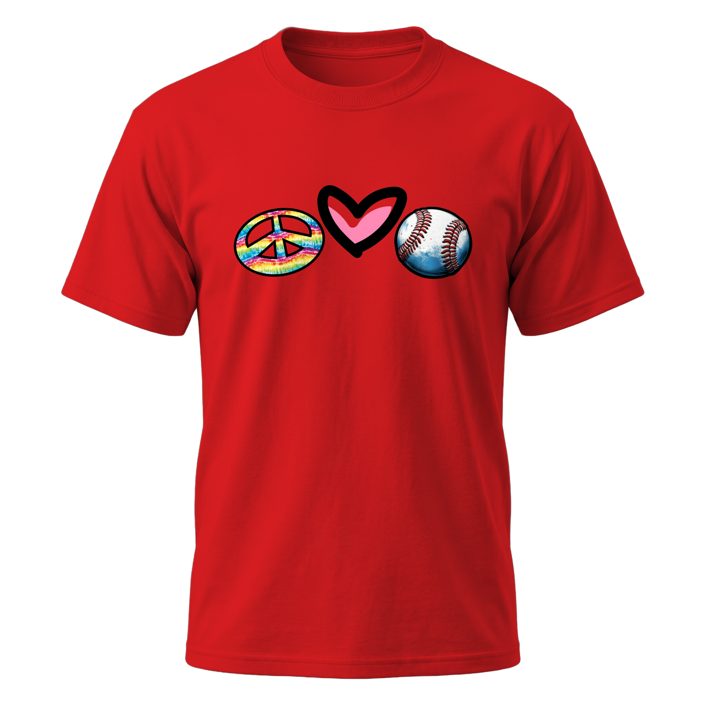 Peace Love Baseball