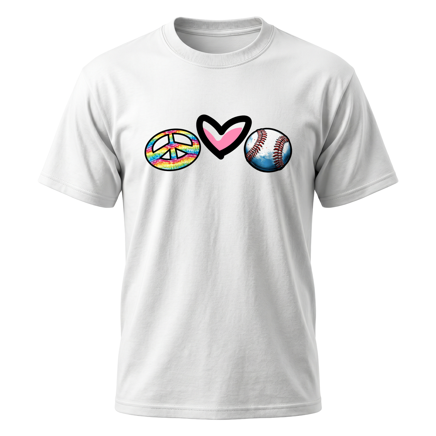 Peace Love Baseball